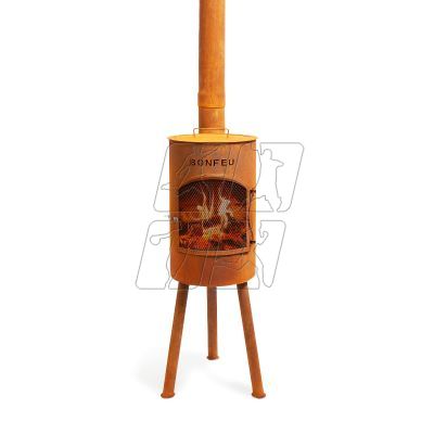 3. Bongiano SP rusty garden fireplace 3001R