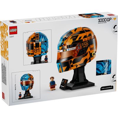 2. LEGO Editions 43017 – Oscar Piastri McLaren Mastercard F1 Team Helmet