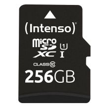 Intenso microSD Card UHS-I Premium 256 GB Class 10
