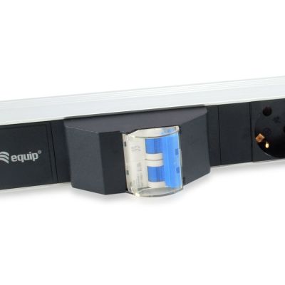 4. Equip 333312 PDU Power Distribution Unit 6 x Network Sockets 1U Black