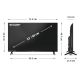 9. LED TV 32" SHARP 32HA1205E 32 Black