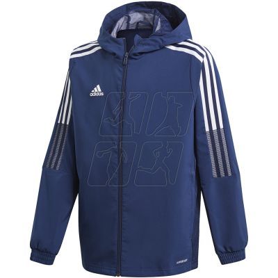 6. Jacket adidas Tiro 21 Windbreaker Jr GP4974