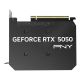 8. graphics card PNY RTX 5050 Single Fan 8 GB
