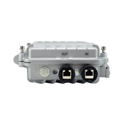 2. CS LevelOne 2xRJ45 outdoor PoE signal amplifier 100Mbps/IP66 silver