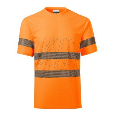 3. Unisex HV Dry T-shirt (Fluorescent Orange)