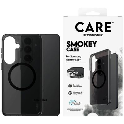 CARE by PanzerGlass Urban Explorer Smokey Case w. Black Qi for Samsung Galaxy S26+ - Black