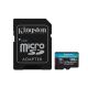 3. KINGSTON microSDXC Canvas Go Plus 128GB + Adapter