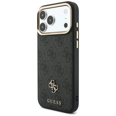 2. Guess 4G Case with MagSafe Wallet for iPhone 18 Pro Max / 17 Pro Max – Black
