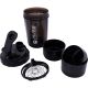 12. FITNESS SHAKER BOTTLE 500ML BLACK PURE 2 IMPROVE