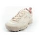 3. Fila Disruptor women's shoes sports sneakers fashionable beige comfortable
