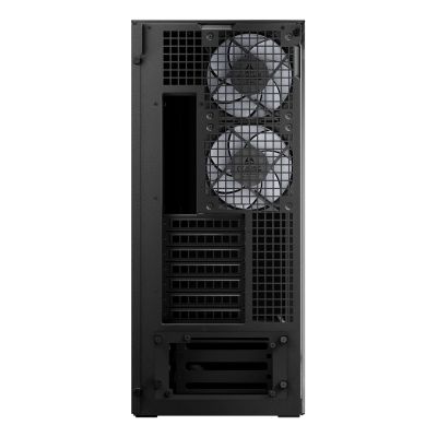 8. Arctic Xtender Schwarz Glasfenster case ohne GPU mount