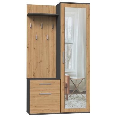 DUO ANTHRACITE/ARTISAN WARDROBE SET