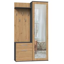 DUO ANTHRACITE/ARTISAN WARDROBE SET