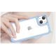 4. Outer Space Case iPhone 14 Plus hard cover with gel frame blue