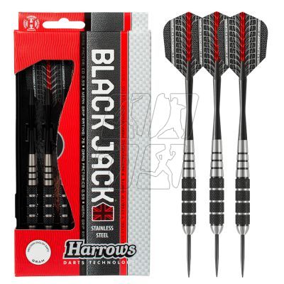 7. Harrows Black Jack Steeltip HS-TNK-000013144