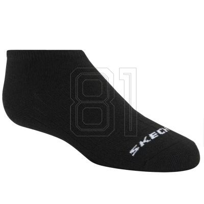 3. Skechers 6pk Core Lowcut Lg Socks S118209-BLK Black 35-38