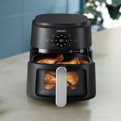 48. Philips 2000 series NA221/00 2000 series fryer with a capacity of 4.2 liters (silver)