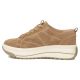 3. Beige leather platform sneakers Filippo DP7959