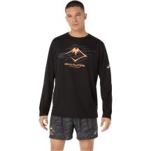 ASICS Fujitrail Logo LS Top 2011D391-001 Black L