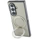 3. Guess Magnetic Ring Stand Grained Classic Logo MagSafe case for Samsung Galaxy Z Fold 8 Ultra - beige