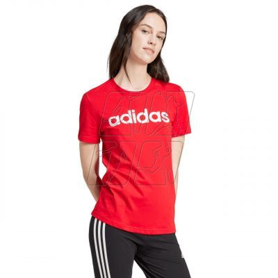 2. adidas Loungewear Essentials Slim Logo Tee W IY9189