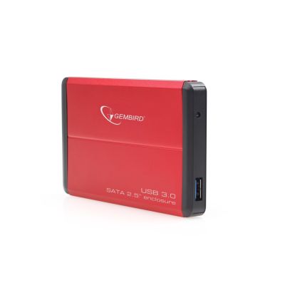 2. GEMBIRD EE2-U3S-2-R Hard Drive Case (2.5"; USB 3.0; Aluminum; Red)