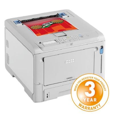 6. OKI C650dn Color Laser Printer - LED Technology