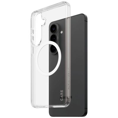 2. CARE by PanzerGlass Urban Explorer Transparent Case w. White Qi for Samsung Galaxy S26+ - transparent