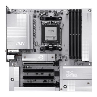 9. MSI PRO B850M-A WIFI PZ Motherboard