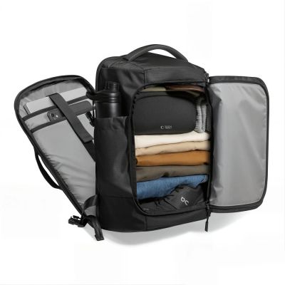 4. Tech-Protect Defender S70 RYANAIR & WIZZAIR 24L Laptop Backpack - Black