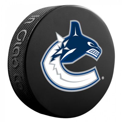 3. Souvenir Inglasco NHL Basic Hockey Puck 510AN000400