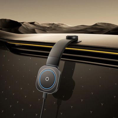 12. Baseus PrimeTrip C03Pro Dashboard Car Holder with Wireless Charger Compatible with MagSafe - Black