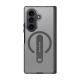Dux Ducis Kind Case for Samsung Galaxy Z Fold 8 Ultra / Z Fold 7 with Stand Compatible with MagSafe - Black