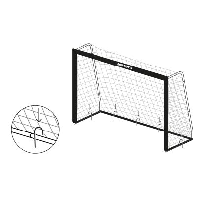 9. Meteor football goal 240x160x85 cm 16927