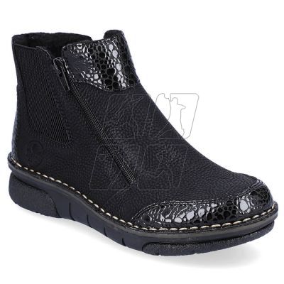 8. Comfortable boots with insulated Rieker W RKR555 zippers