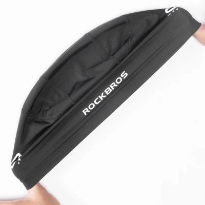 2. Rockbros YPP037 cycling cap with cutouts for glasses - black