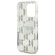 7. Karl Lagerfeld IML Karl Head Electroplated iPhone 16 Pro Case - Clear
