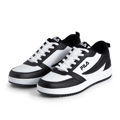 6. Fila Rega men's sports shoes sneakers fashionable comfortable durable black and white