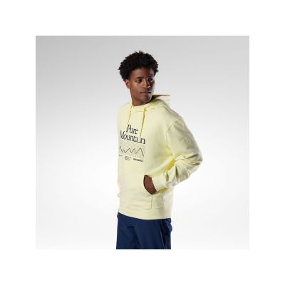 6. ROSSIGNOL M Waterfall H men's sweatshirt yellow