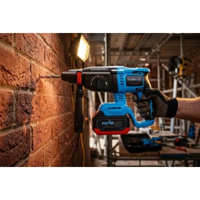 4. Cordless Rotary Hammer EXTRALINK POWERLINK PWL-6608 26MM 20V 2X4AH