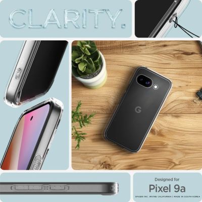 9. Spigen Ultra Hybrid Case for Google Pixel 9A - Clear