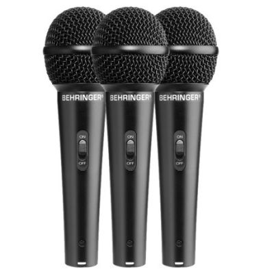 3. Behringer XM1800S Microphone Black Studio Microphone