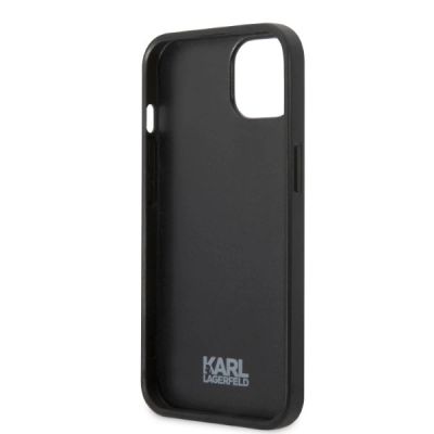 7. Karl Lagerfeld KLHCP13SPMNIKBL iPhone 13 mini 5.4" hardcase blue/blue Monogram Ikonik Patch