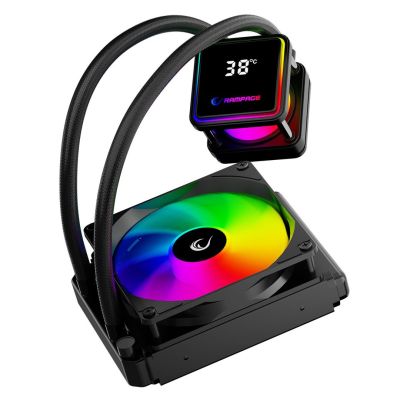 4. RAMPAGE INFINITE V120 BLACK Liquid Cooling