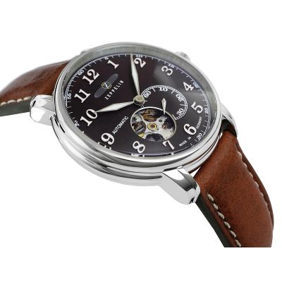 2. Men's ZEPPELIN LZ127 Graf Automatic 7666-4 Watch + BOX