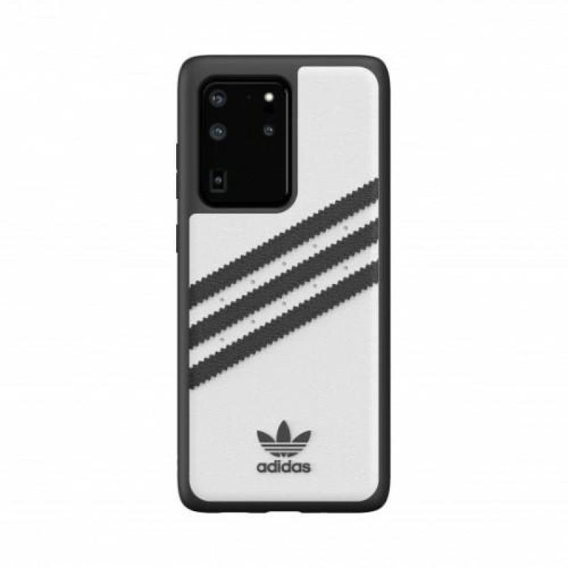2. Adidas OR Moudled Case PU for Samsung Galaxy S20 Ultra - White and Black