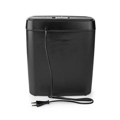 4. Nedis 10l DIN P-2 190W Black Paper Shredder