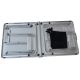 24. FOLDABLE CAMPING TABLE 120x60x70/62/55CM 4 CHAIRS AND SHELF