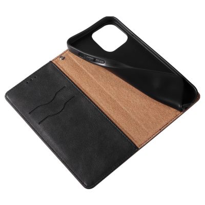12. Magnet Strap Case for Samsung Galaxy S23 Flip Wallet Mini Lanyard Stand Black