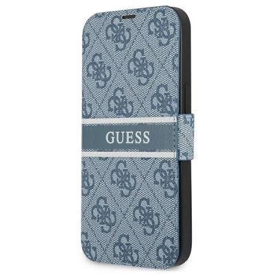 Guess GUBKP13S4GDBL iPhone 13 mini 5.4" blue/blue book 4G Stripe